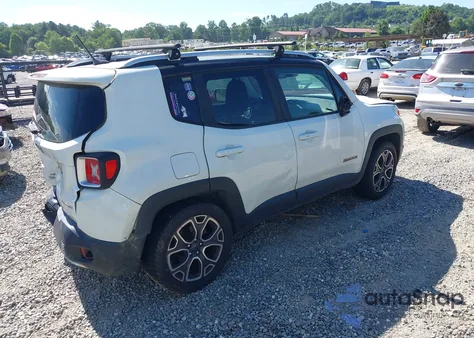 2016 Jeep Renegade Limited из США, поврежденный, VIN ZACCJADTXGPC88957